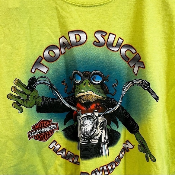 Harley Davidson XLarge Landers Toad Suck Conway Arkansas t-shirt - Picture 4 of 6